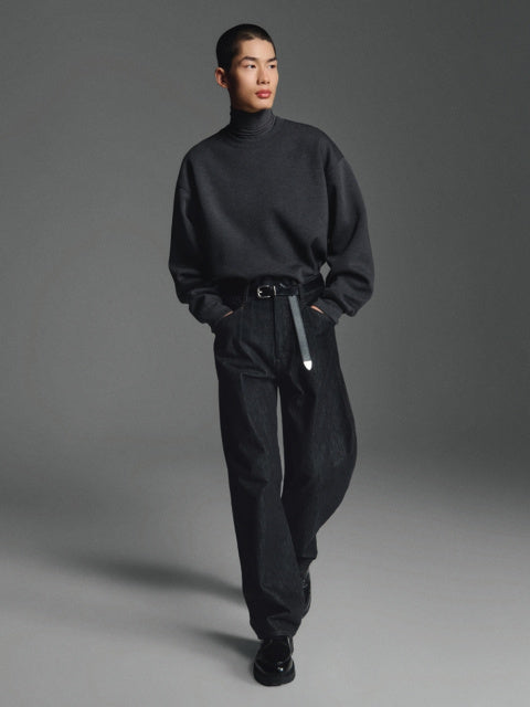 HEATTECH Extra Warm Cashmere Blend Turtle Neck T-shirt | Long Sleeve
