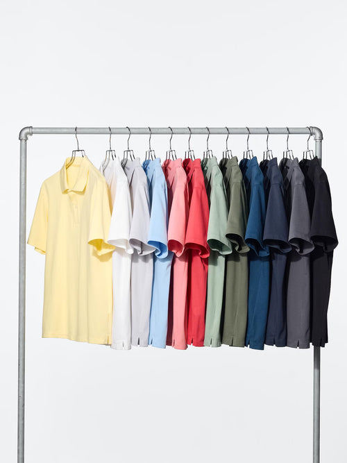 AIRism Cotton Pique Polo Shirt