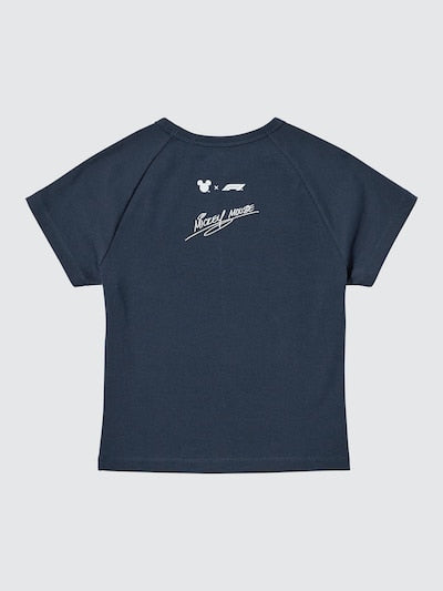 UNIQLO Disney x Formula 1® Mini UT (Short Sleeve Graphic T-shirt) Navy Women