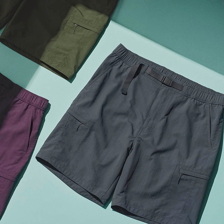 UNIQLO Geared Shorts Unisex Water-Repellent Ripstop