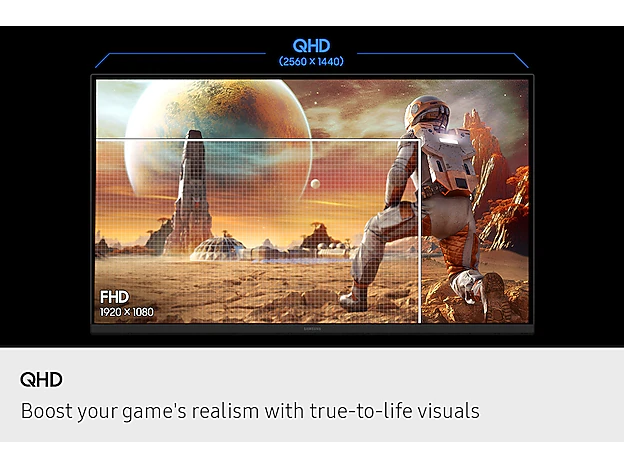 Samsung Odyssey G5 G50F QHD 180Hz Gaming Monitor