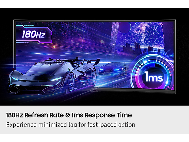 Samsung Odyssey G7 G75F WUHD 180Hz Gaming Monitor
