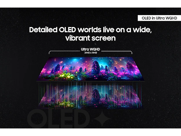 Samsung 34" Odyssey OLED G8 Smart Gaming Monitor (UWQHD, 175Hz, 0.03ms, G-Sync)