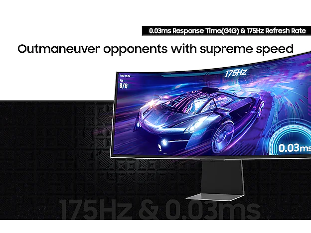 Samsung 34" Odyssey OLED G8 Smart Gaming Monitor (UWQHD, 175Hz, 0.03ms, G-Sync)