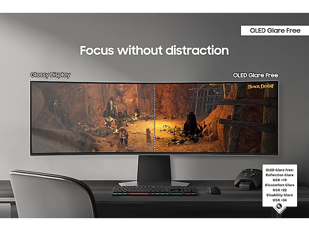 Samsung 49" Odyssey OLED G9 G95SD DQHD 240Hz Gaming Monitor