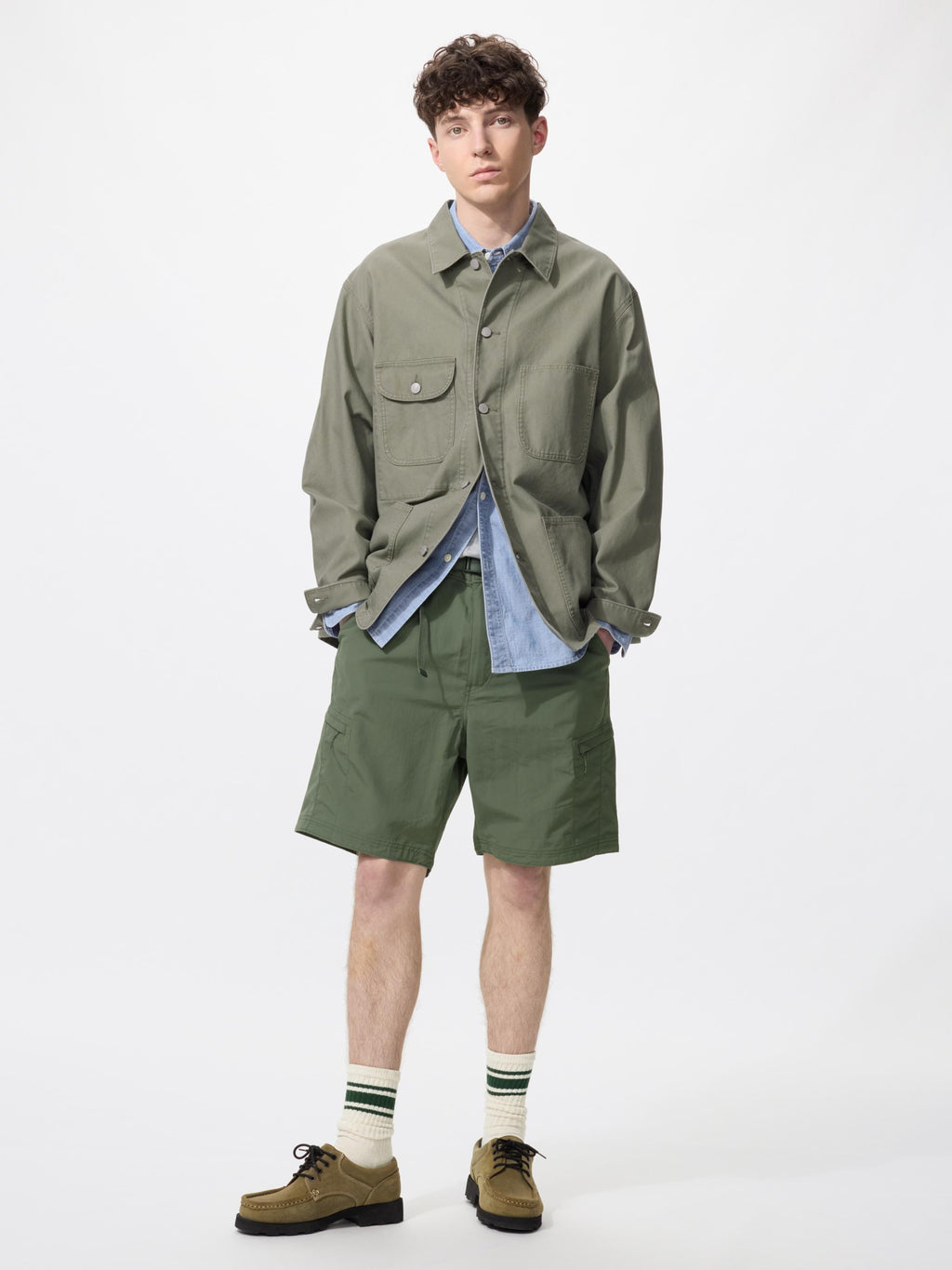 UNIQLO Geared Shorts Unisex Water-Repellent Ripstop