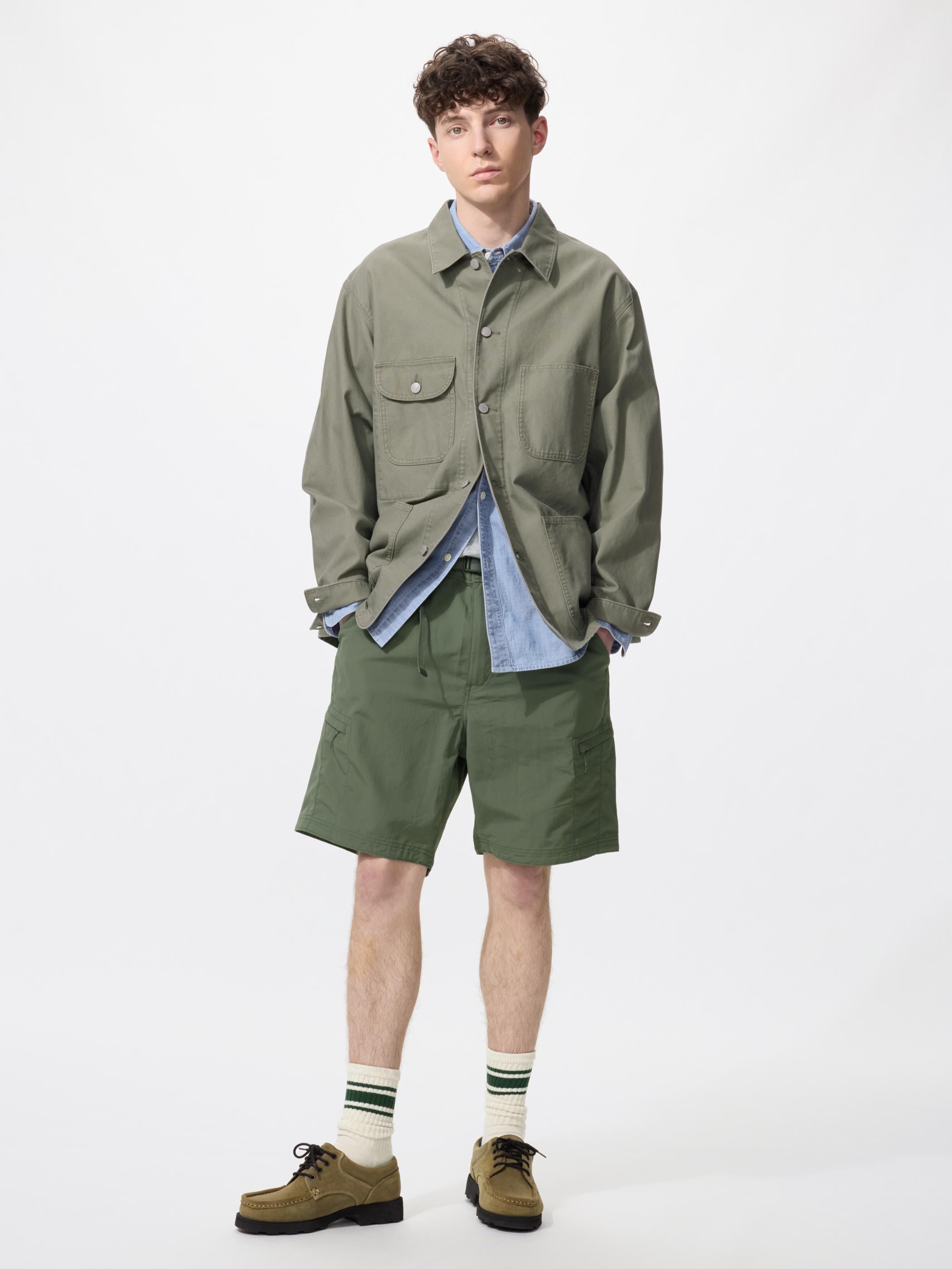 UNIQLO Geared Shorts Unisex Water-Repellent Ripstop