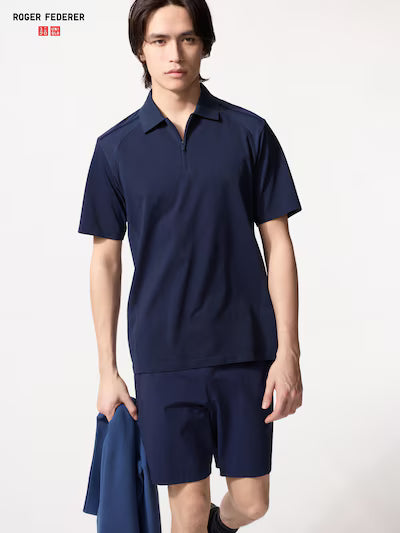 DRY-EX Half-Zip Polo Shirt