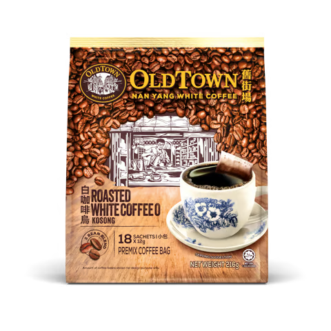 OLDTOWN Nan Yang White Coffee Roasted White Coffee O Kosong