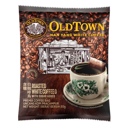 OLDTOWN Nan Yang White Coffee Roasted White Coffee O With Sugar Added