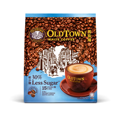 OLDTOWN White Coffee 30% Less Sugar